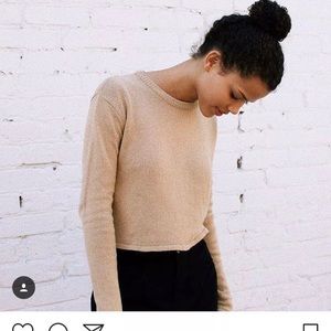 Brandy Melville cropped sweater